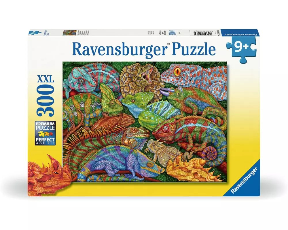 Ravensburger Puzzle Faszinierende Reptilien 300 XXL Teile