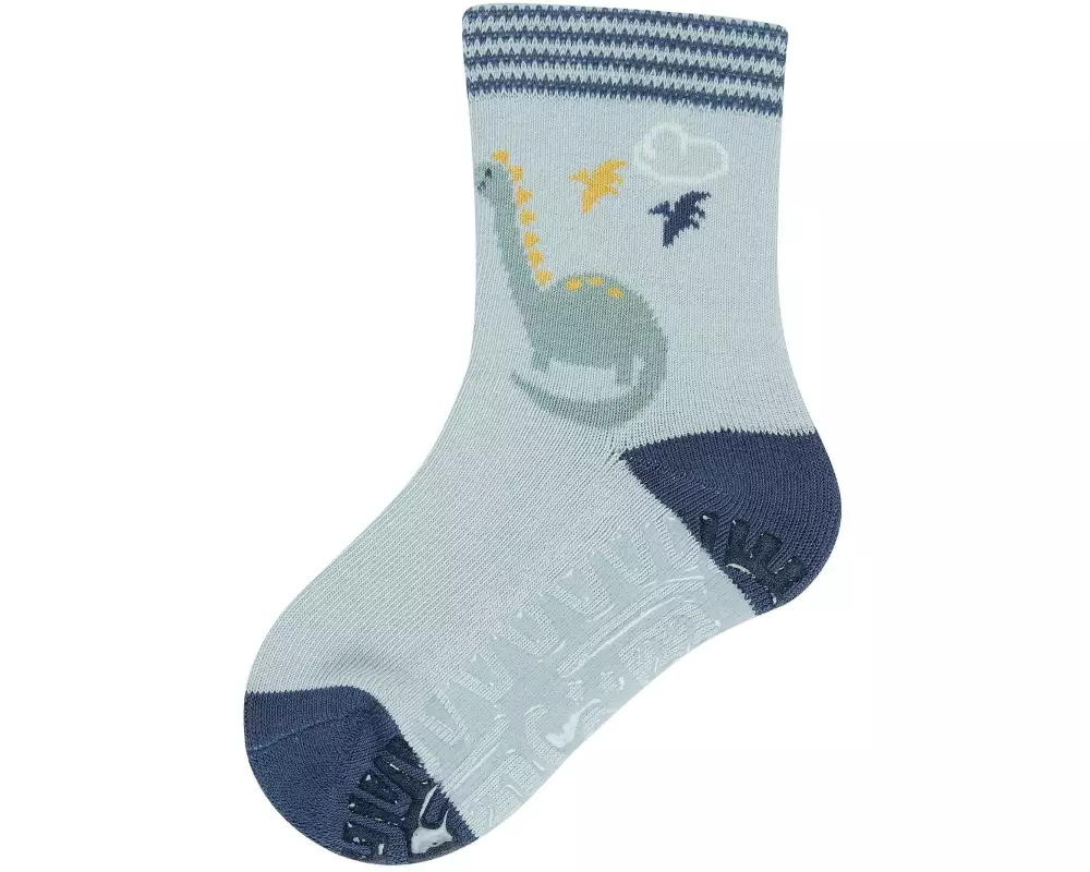 Sterntaler Antirutsch-Socken Dino Graublau Gr. 17/18
