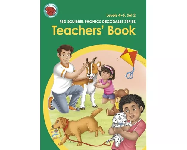 Red Squirrel Phonics Teachers' Book Level 4 Set 2 and Level 5 Sets 2a, 2b and 2c