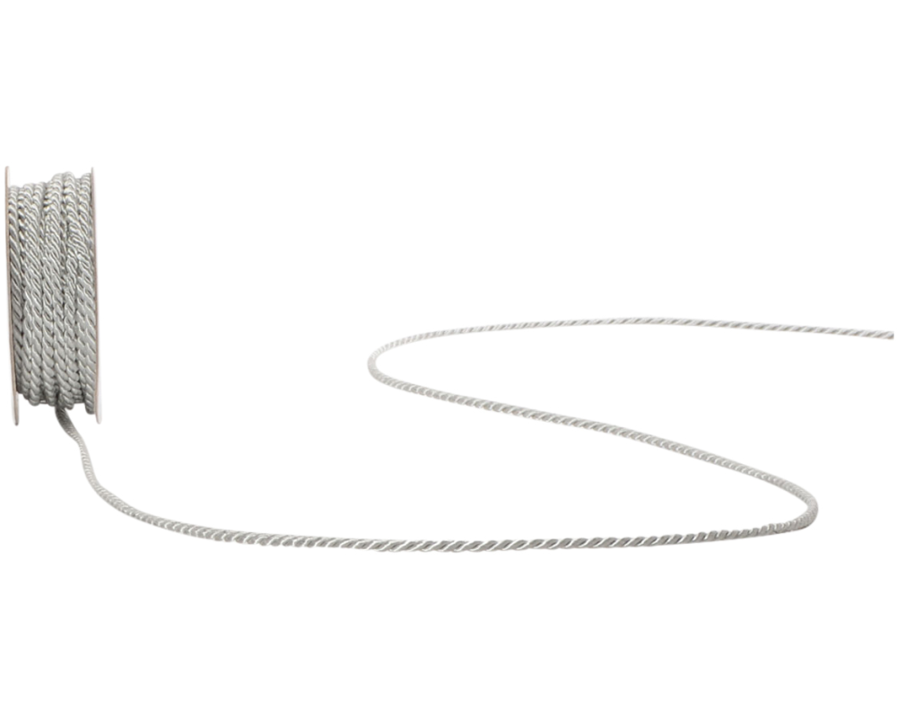 SPYK Seidenkordel Cubino 3525.0057 2.5-3mmx5m Grau