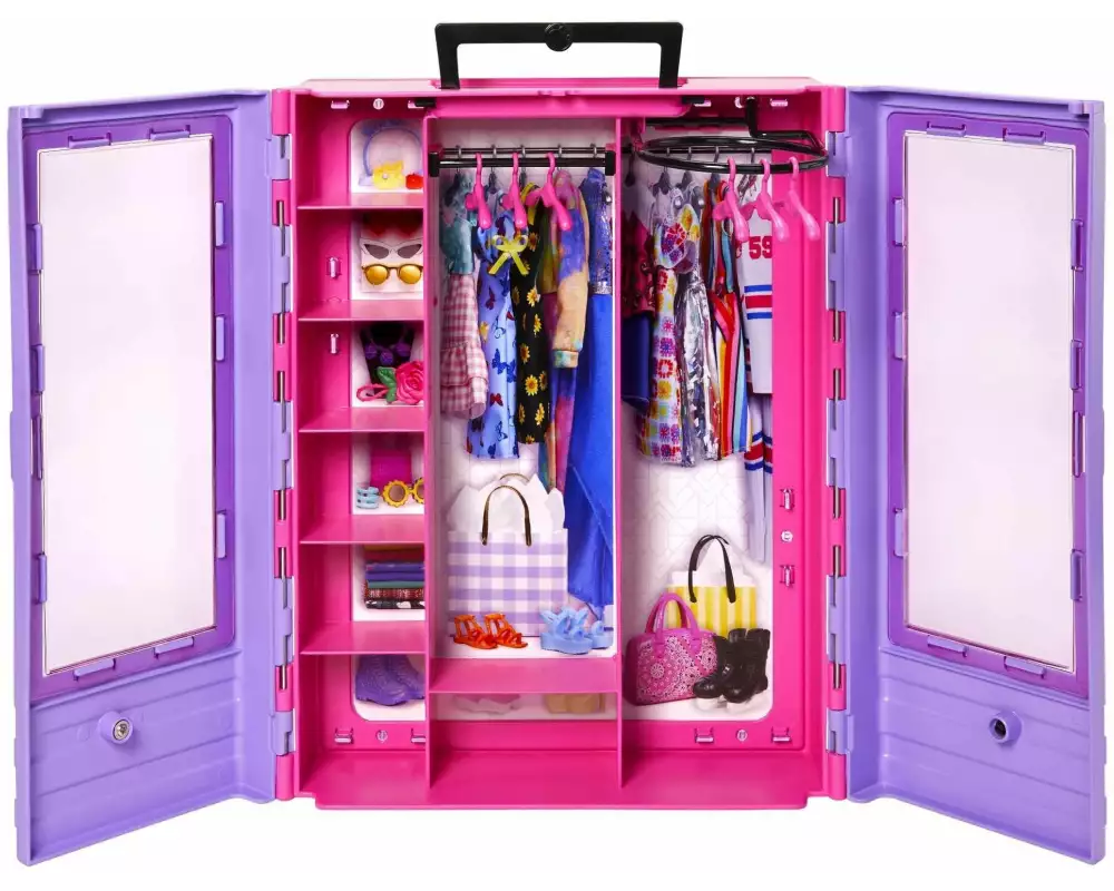Barbie Zubehör Kleiderschrank