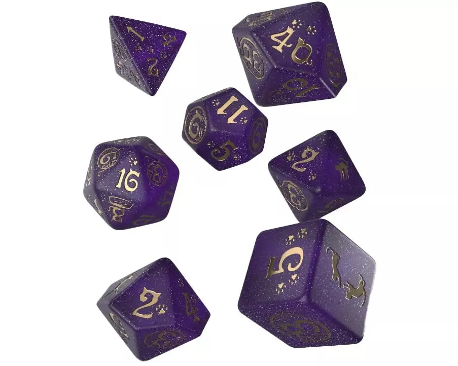 Q Workshop RPG-Würfelset CATS Dice Set: Purrito