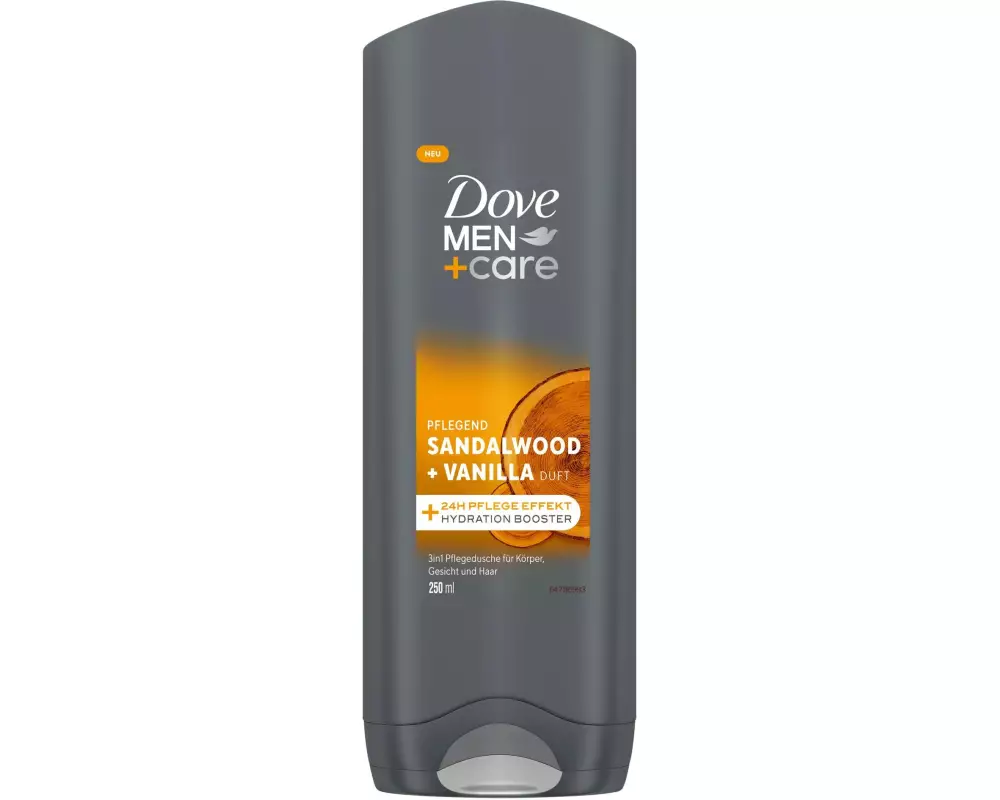 Dove Men Pflegedusche Sandalwood und Vanilla 250 ml