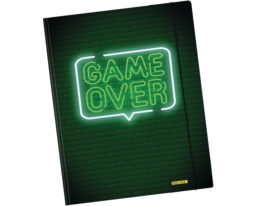 ONLINE Gummizugmappe A4 07924/6 Game Over