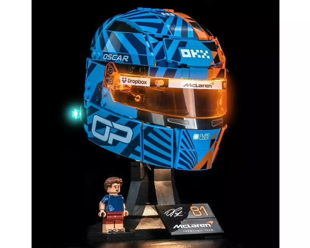BrickBling Beleuchtungs-Set für LEGO 43017 McLaren Piastri