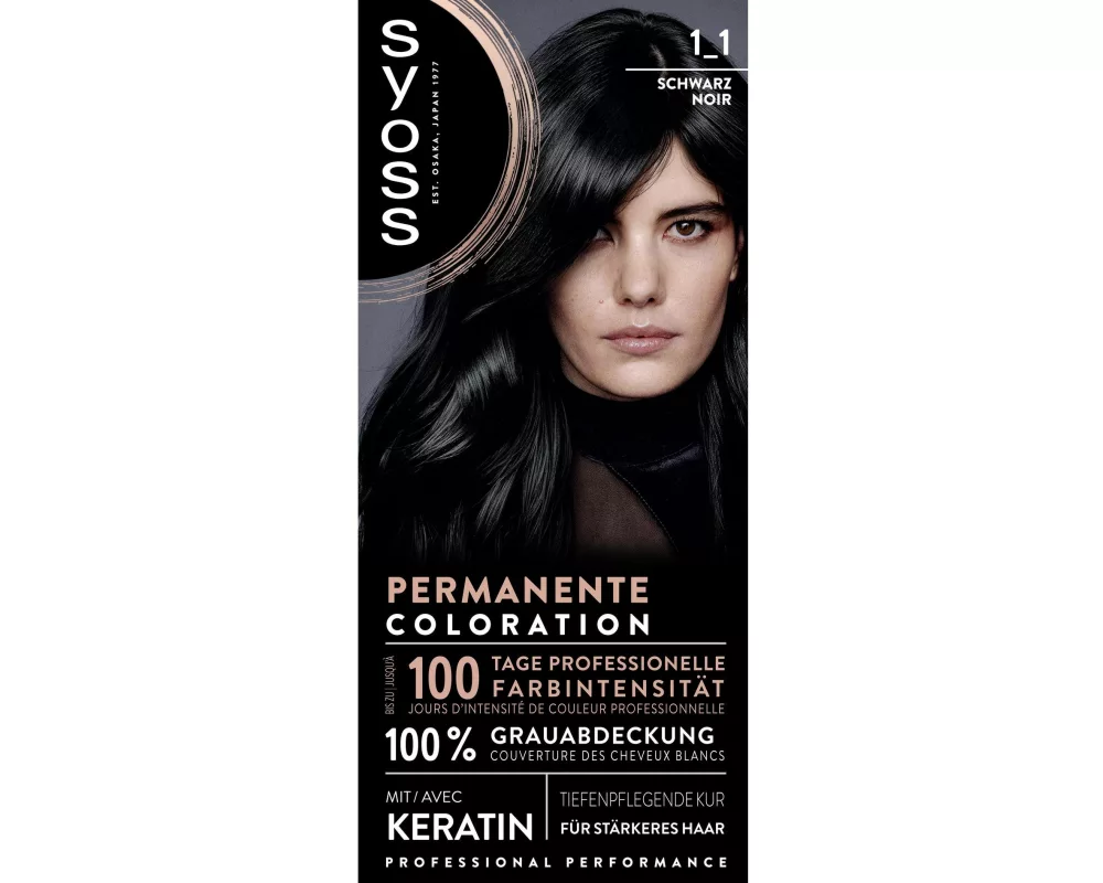 Syoss Haarcoloration 1-1 Schwarz