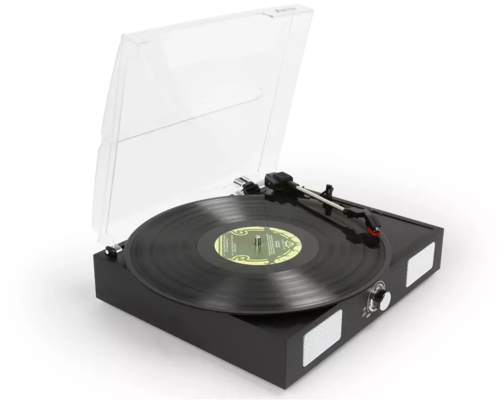 Fenton Plattenspieler RP108B Schwarz