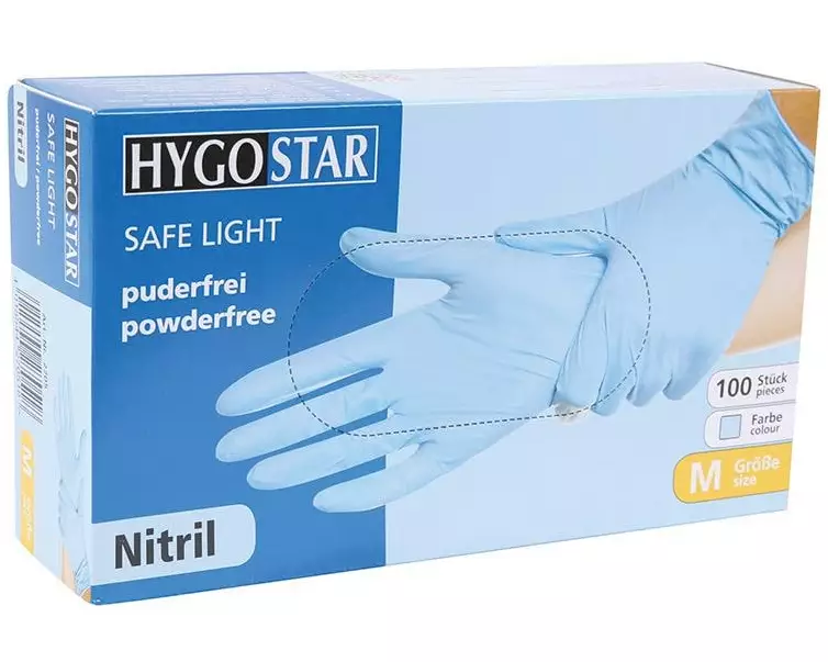 Diverse Einweghandschuh Nitril, S, Weiss, 1 Stück