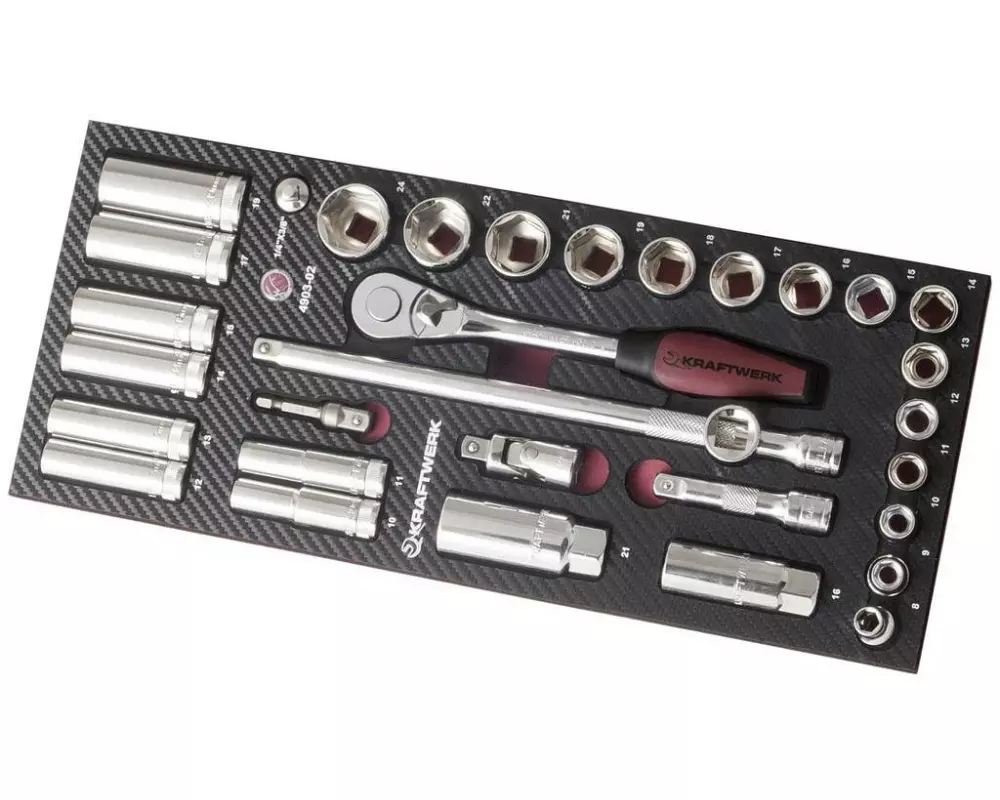 Kraftwerk Steckschlüssel-Set EVA3 32-teilig