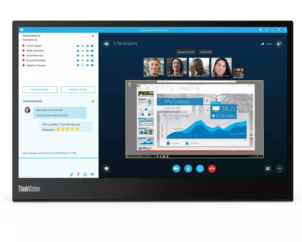 Lenovo Monitor ThinkVision M14