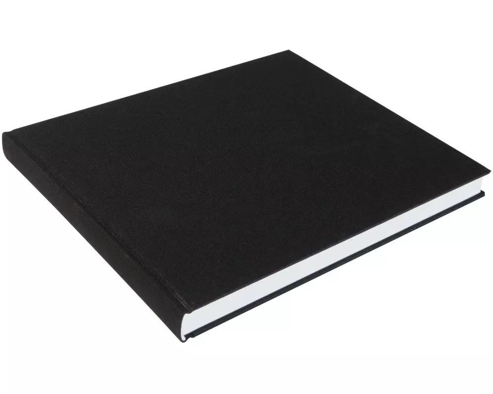 Sigel Notizbuch 24 x 20.6 cm, Blanko, Schwarz