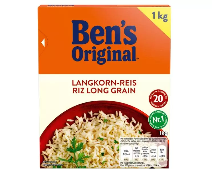 Ben's Original Reis  Langkorn 1 kg