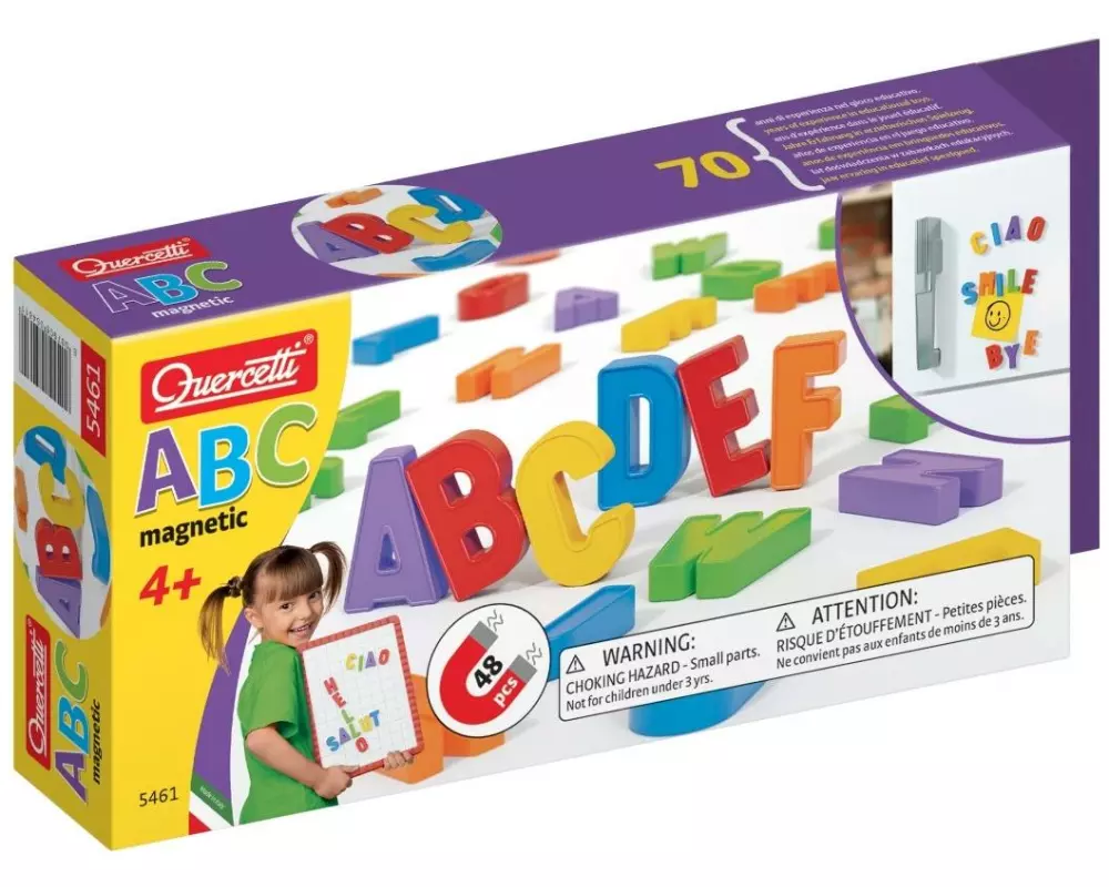 Quercetti Magnetische Buchstaben 48 Teile