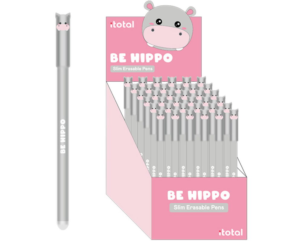 I-TOTAL Gelschreiber Hippo 0.5mm XL1873F blau, radierbar