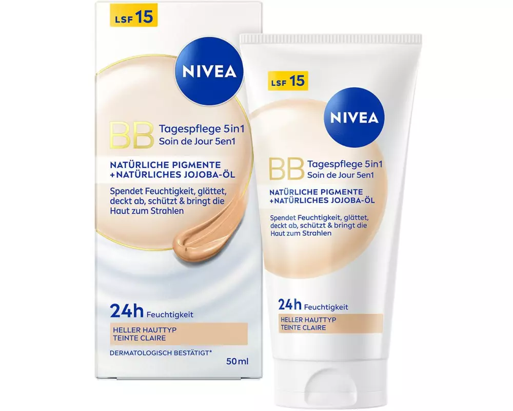 NIVEA BB Tagesplfege 5in1 Hell LSF 15 50 ml