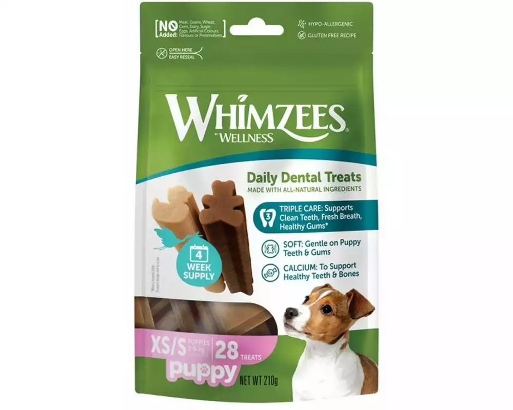 Whimzees Kausnack Puppy XS-S, 28 Stück