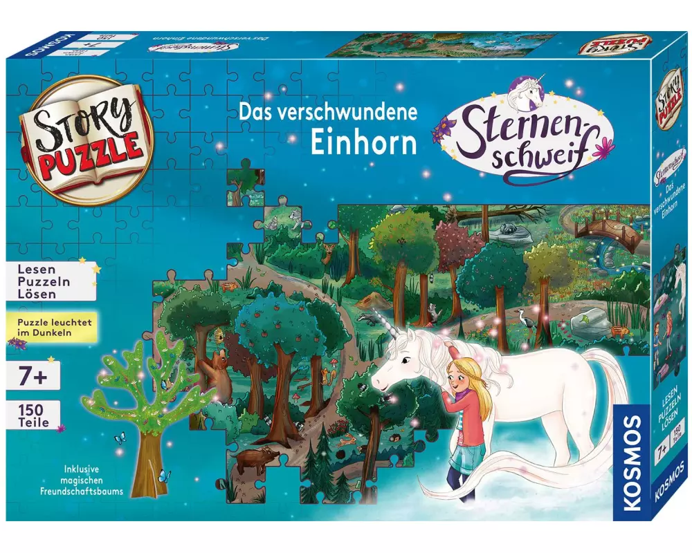 Kosmos Story-Puzzle: Sternenschweif – Das verschwundene Einhorn