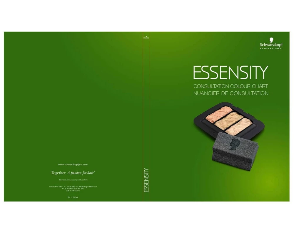 Schwarzkopf Professional Essensity Farbberatungskarte 1 Stück