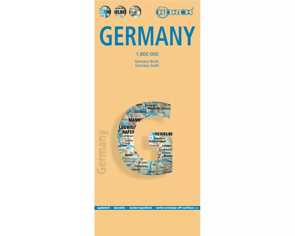 Germany, Deutschland, Borch Map