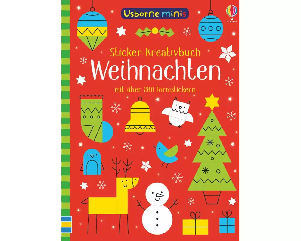 Usborne Minis - Sticker-Kreativbuch: Weihnachten