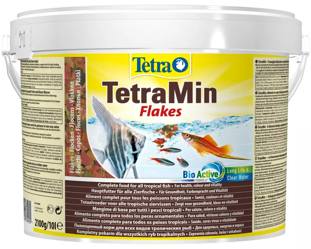 Tetra Basisfutter TetraMin Flakes, 10 l