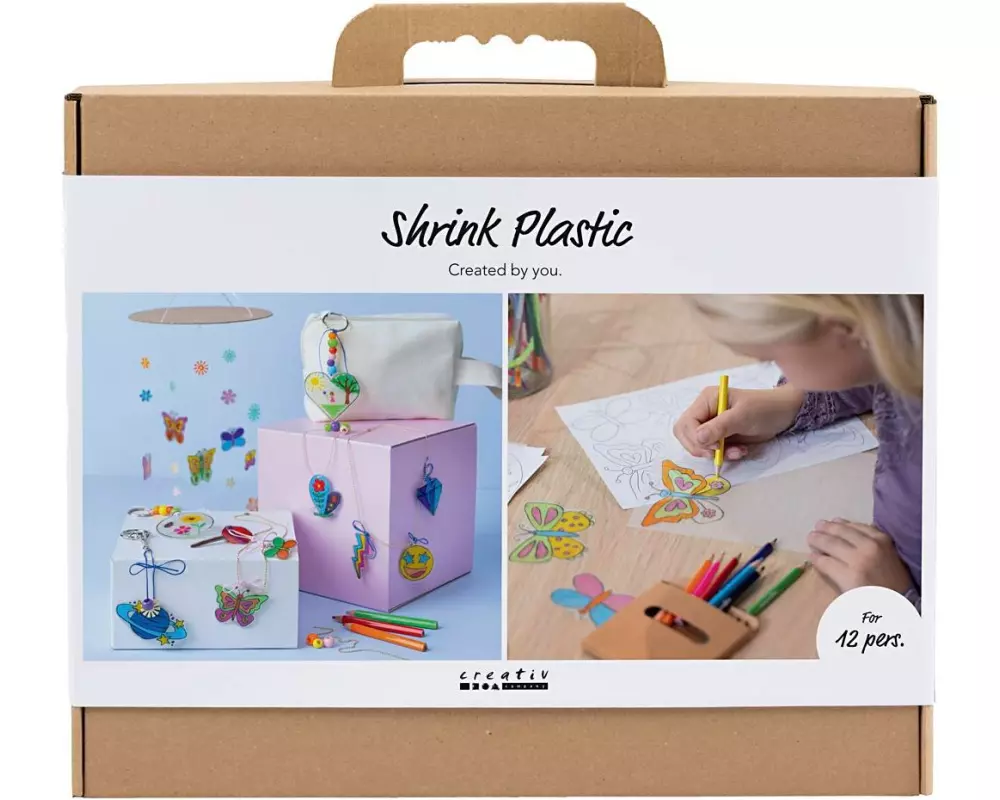 Creativ Company Plastikschrumpfplatten Gruppen-Set