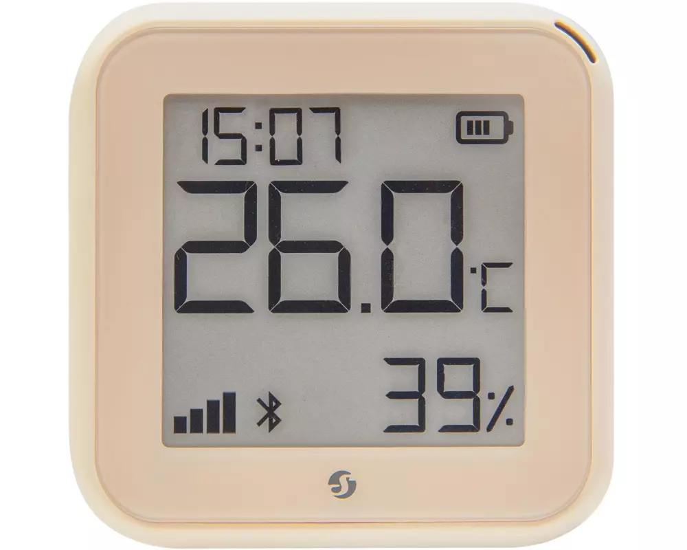 Shelly WLAN-Luftfeuchte- und Temperatursensor H&T Gen3, Mocha
