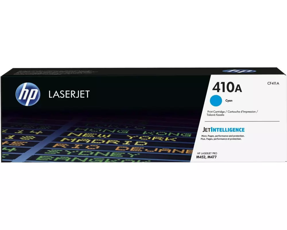 HP Toner Nr. 410A (CF411A) Cyan