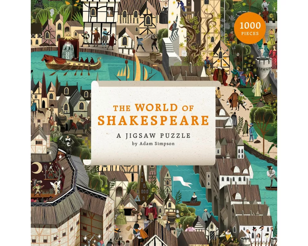 The World of Shakespeare 1000 Piece Puzzle