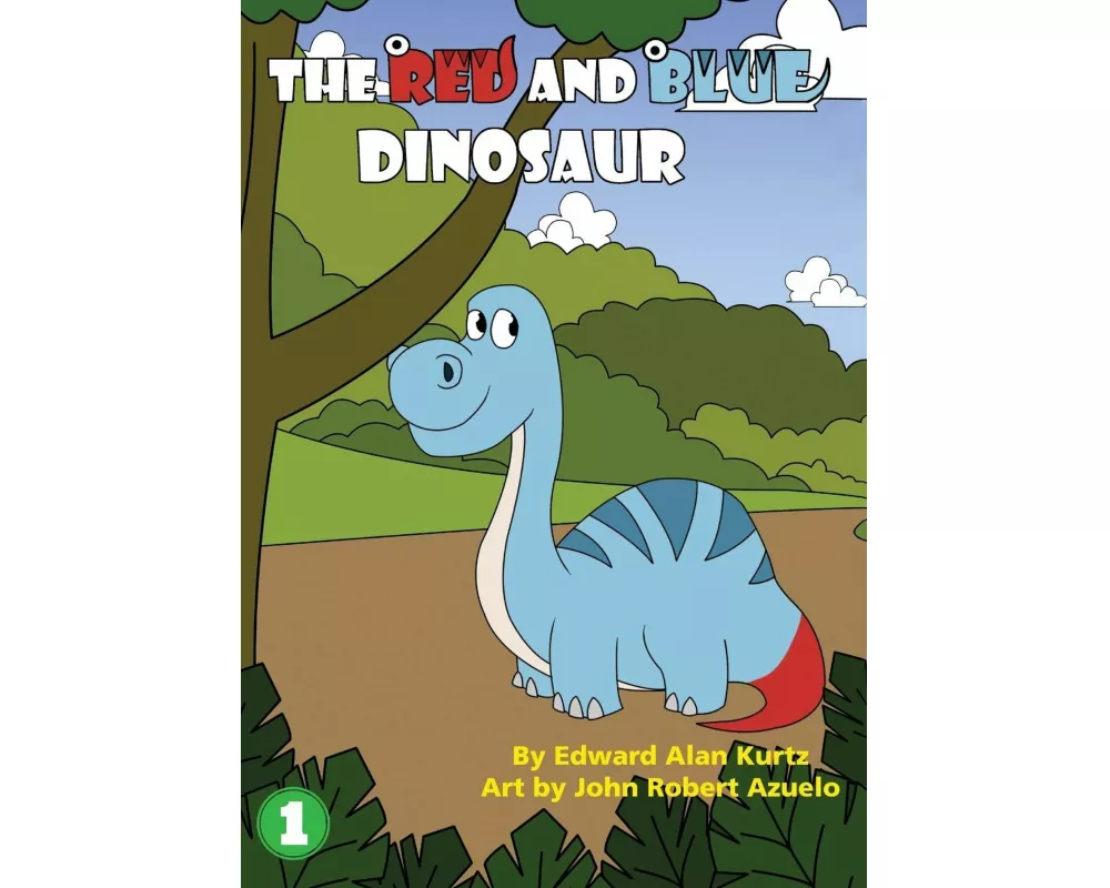 The Red And Blue Dinosaur
