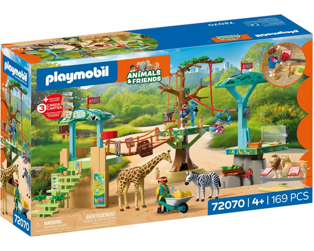 Playmobil City Life Zoo: Wildnis-Kletterpark 72070