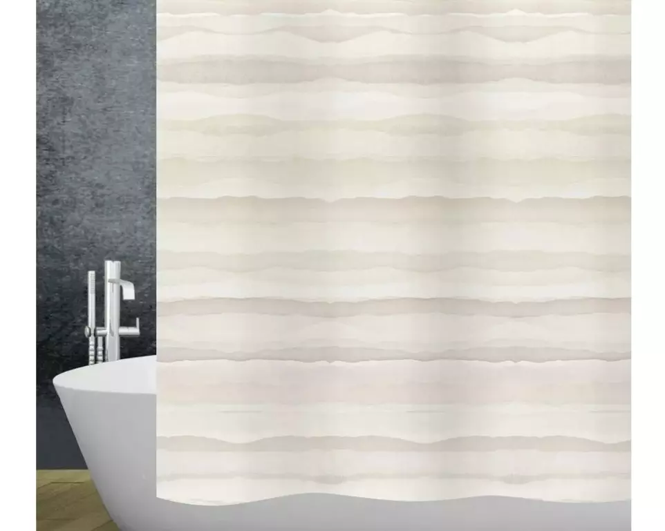 diaqua® Duschvorhang Dune 120 x 200 cm, Mehrfarbig