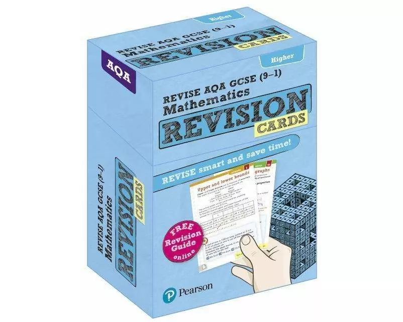Pearson REVISE AQA GCSE Maths (Higher) Revision Cards - for 2026, 2027 exams
