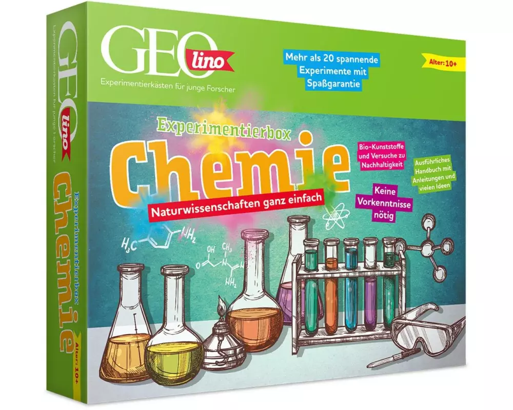 Franzis Experimentierkasten GEOlino Chemie - Deutsch