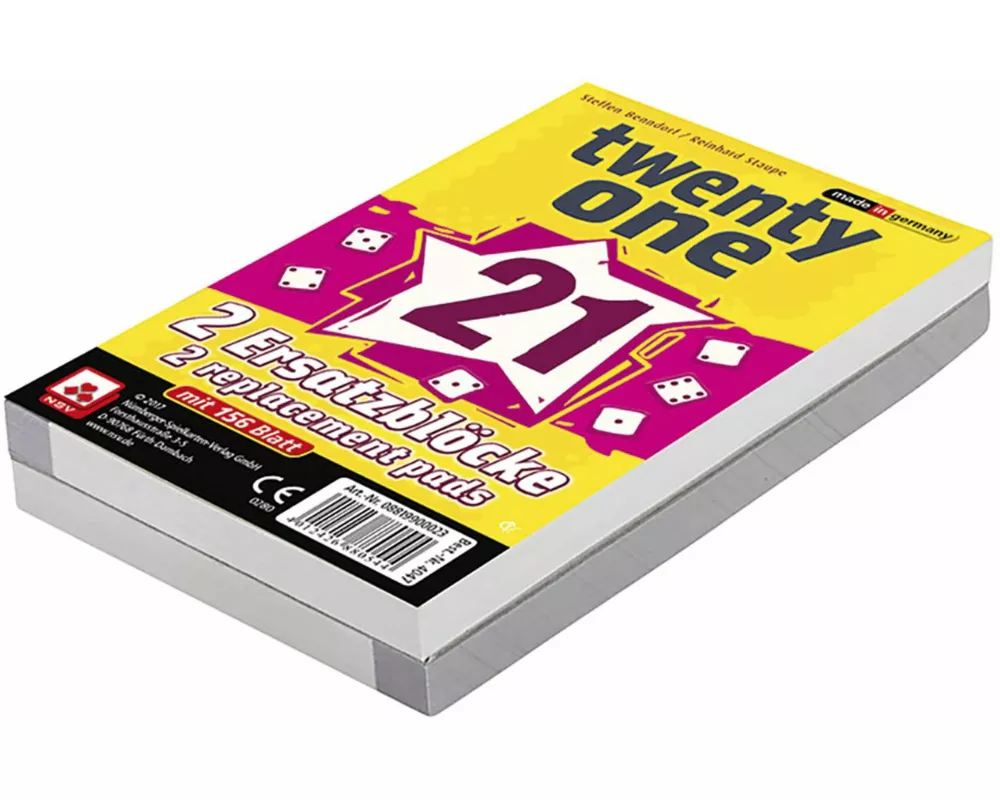 Twenty One Zusatzblöcke (2er)