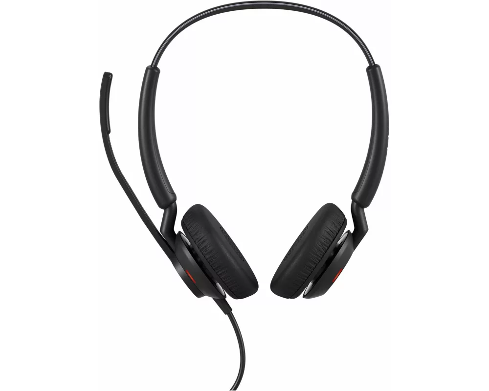 Jabra Engage 40 Stereo Headset on-ear wired USB-A noise isolating Optimised for Microsoft Teams