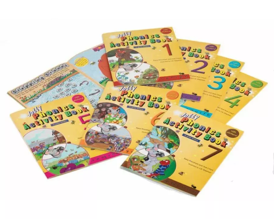 Jolly Phonics Activity Books 1-7