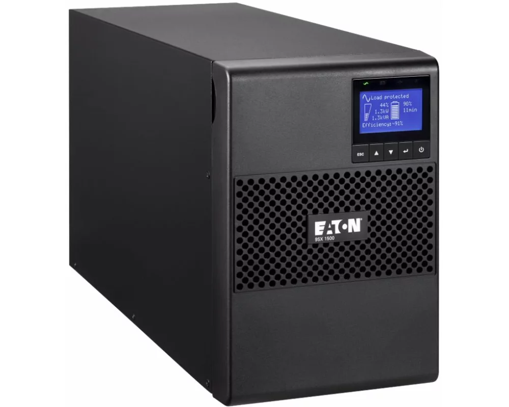 EATON 9SX 1500i 1500VA/1350W Tower, USB and RS32, 1 Network Slot, Extend runtime, 7min Runtime 800W