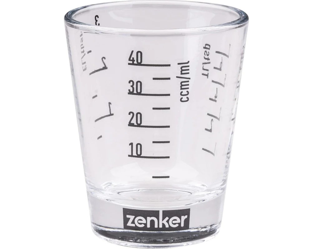 Zenker Messbecher 0.4 dl, Transparent