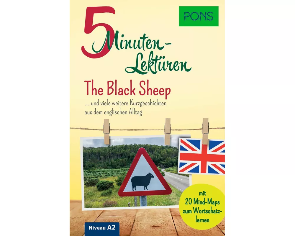 PONS 5-Minuten-Lektüren Englisch A2 - The Black Sheep