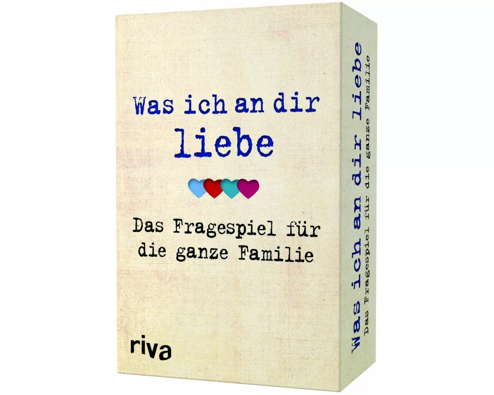 Was ich an dir liebe – Das Fragespiel für die ganze Familie