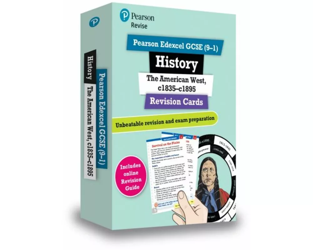 Pearson REVISE Edexcel GCSE History American West Revision Cards