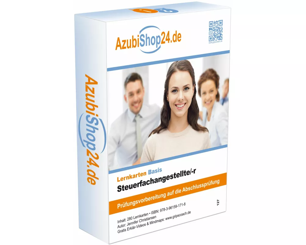 AzubiShop24.de Basis-Lernkarten Steuerfachangestellte/-r