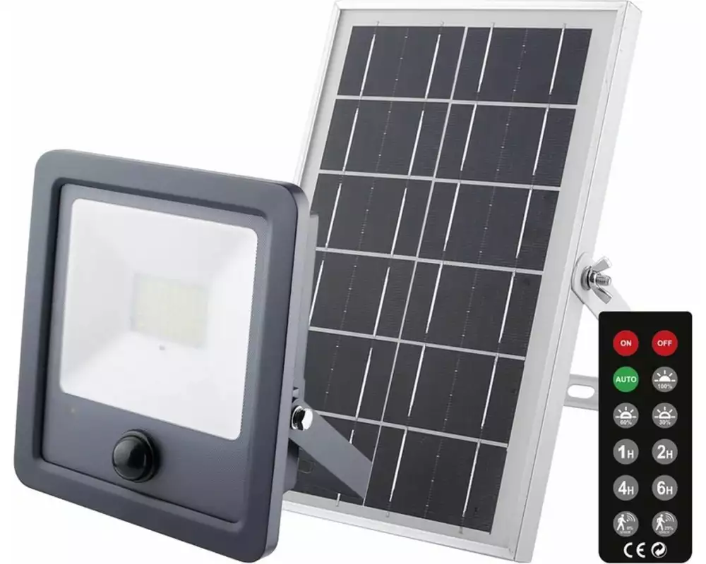 STEFFEN LED Strahler Worklight Solar 50W 7 W