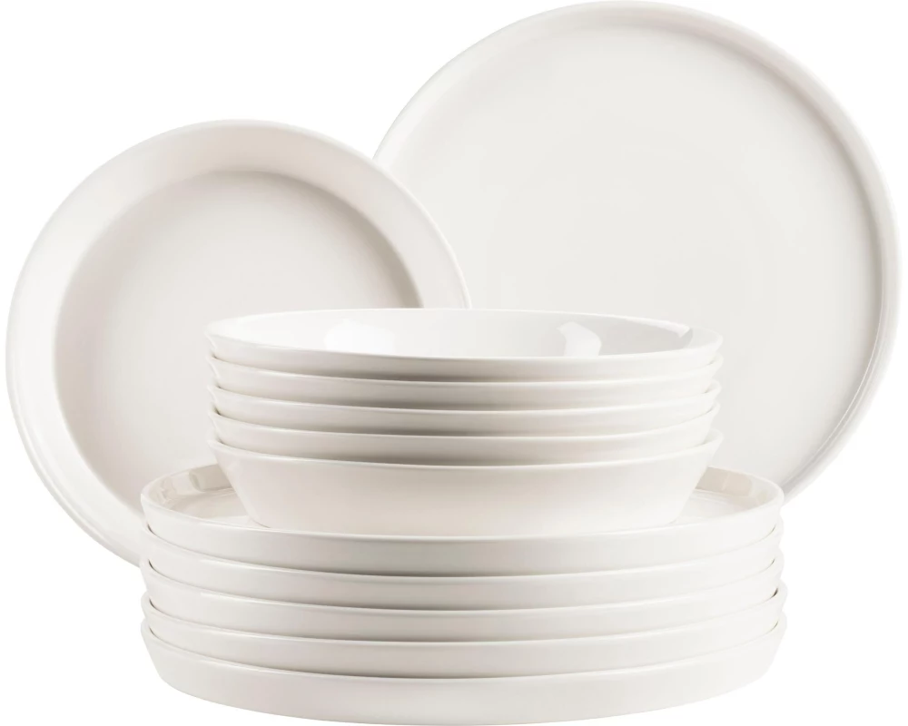 Mäser Speise-Service Sita 12-teilig, Weiss