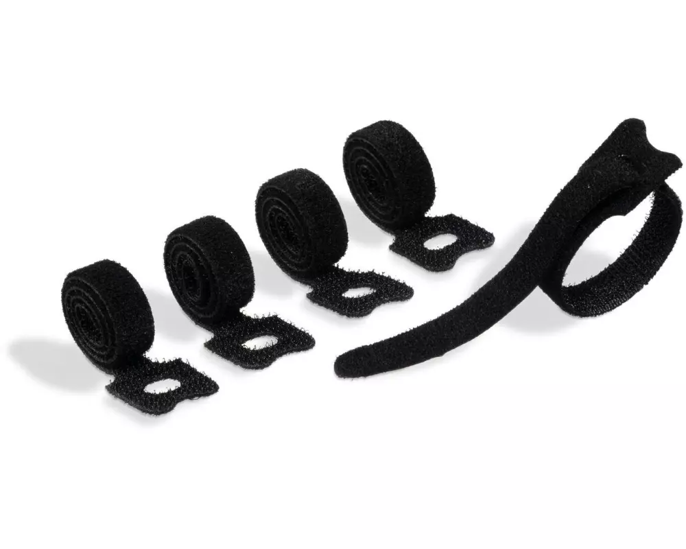 DURABLE Klett-Kabelbinder Cavoline Grip Tie, Schwarz