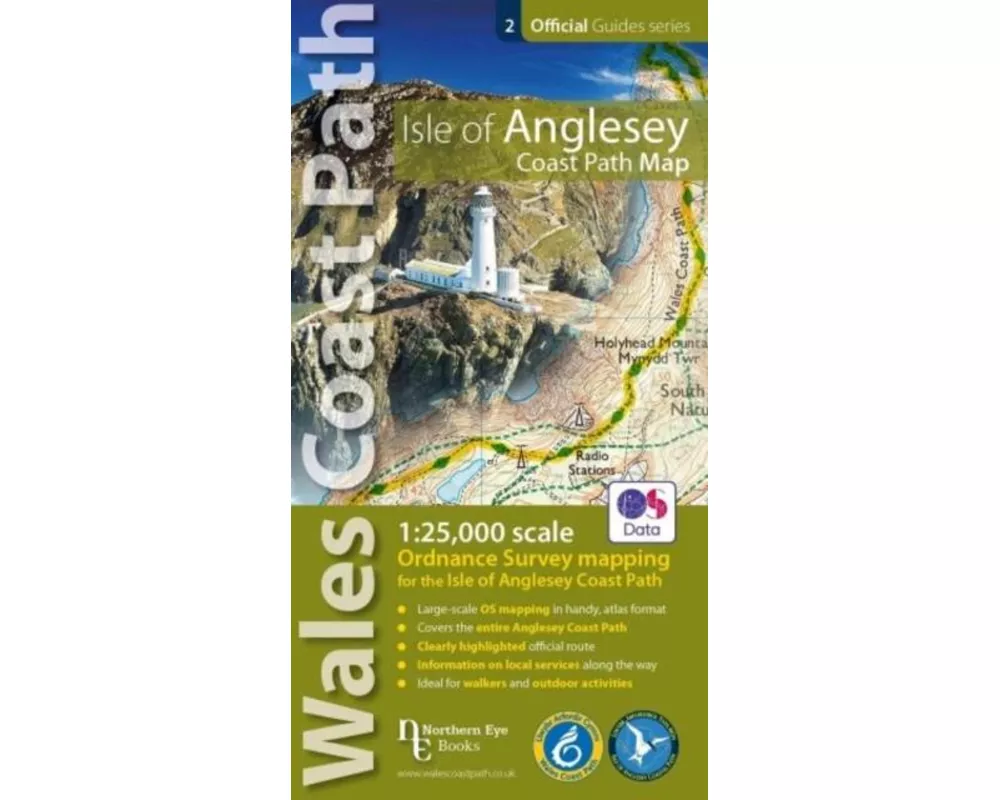 Isle of Anglesey Coast Path Map (WCP)