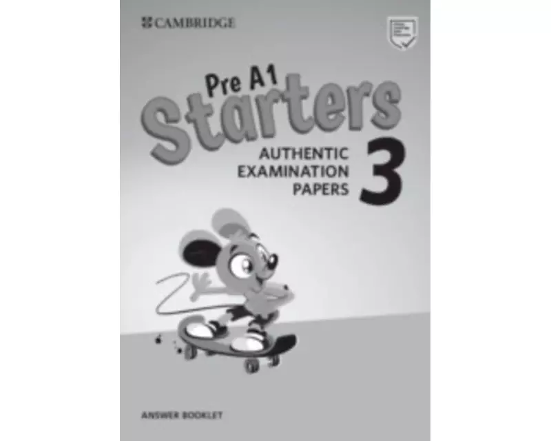 Pre A1 Starters 3 Answer Booklet