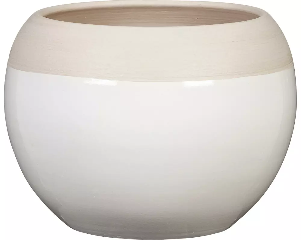 scheurich Blumentopf Blanco 718, 17.5 cm, Weiss