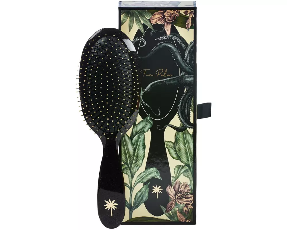 Fan Palm Wet Brush Octopus – Medium Schwarz
